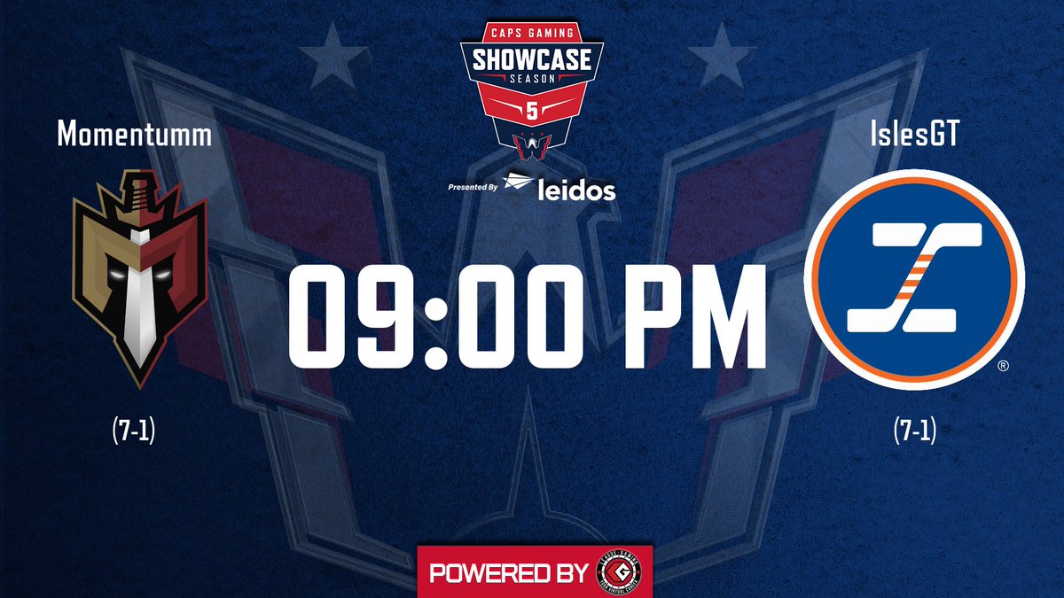 To be the best, you have to beat the best!

Here's our opening matchup, for the last week of the <a href="/capsgaming/">Caps Gaming</a> Showcase Regular Season:

🆚: <a href="/IslesGT/">Isles Gaming Team</a> 
⏰: 9:00/9:30/10:00pm EST
📺: twitch.tv/vibe_beatss

<a href="/leaguegaming/">Leaguegaming</a> <a href="/LeidosInc/">Leidos</a> #RideTheMomentum
