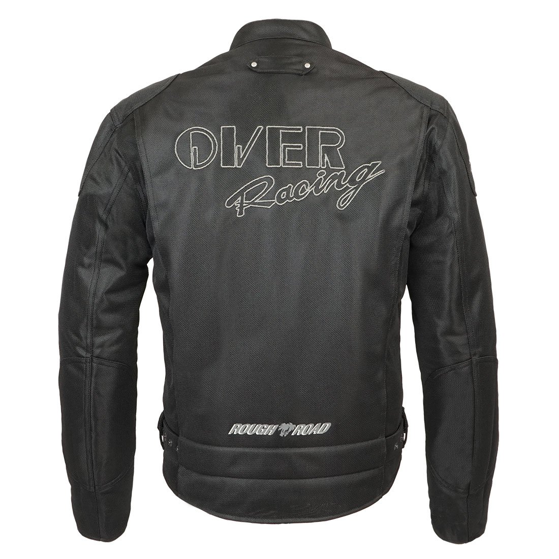 ラフ＆ロード OVER Racing ブラック ライディング メッシュジャケット 新商品】 OVER Racing × ROUGH ＆ ROAD コラボジャケット！ 本日より