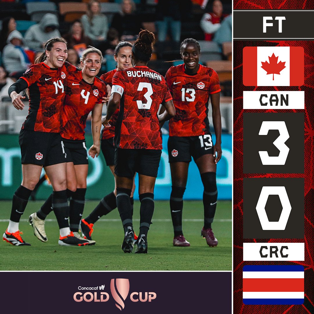 CANWNT's tweet photo. Houston, we DID NOT have a problem.

See you soon, L.A. ⭐️

#CANWNT #WGoldCup https://t.co/vEMUyonlBd