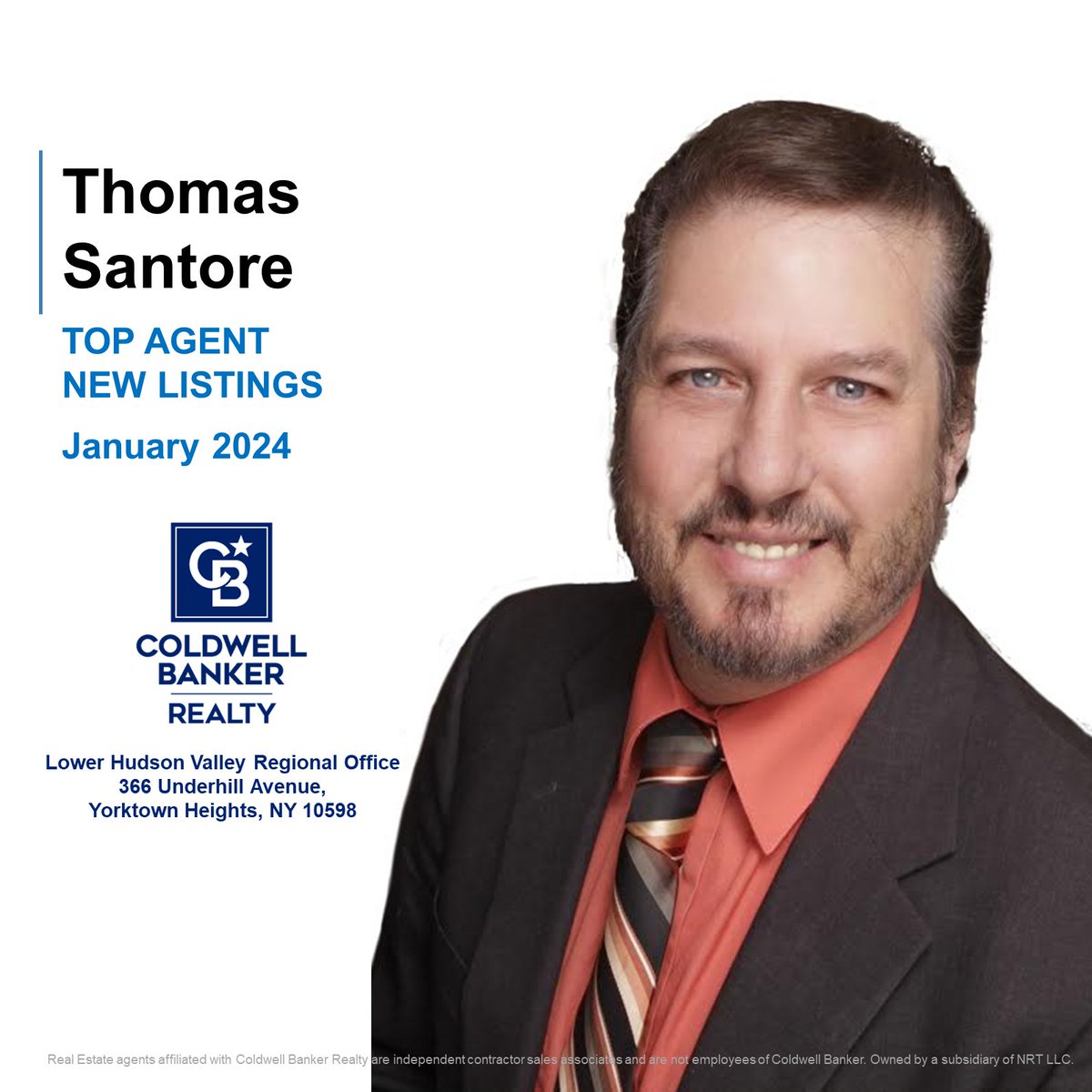 Congratulations to Tom Santore on being January's Top Agent – New Listings.
Your dedication and hard work is greatly appreciated!
#congratulations #cbr #ctwc #realestate #lhvro #cbproud #cbtheplacetobe #bestagent #agentofcoldwellbanker #tomsantore