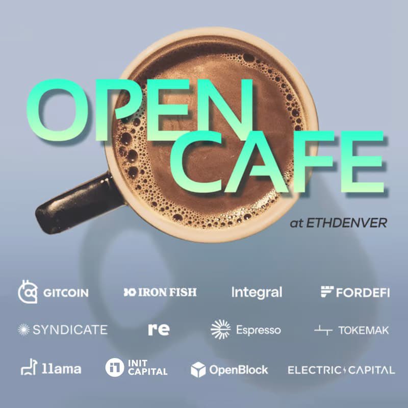 Llama is cohosting an Open Cafe tomorrow from 9 am to 4 pm! Join us for food, coffee, and good company. lu.ma/opencafeethden…