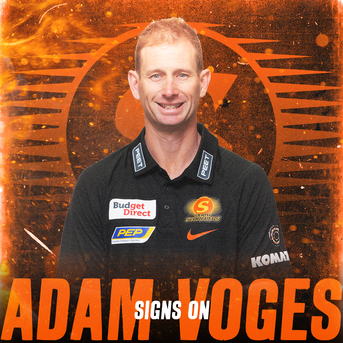 V signs on for ✌️ more seasons! 🔥 See you in #BBL14 Coach! 🫡 #MADETOUGH