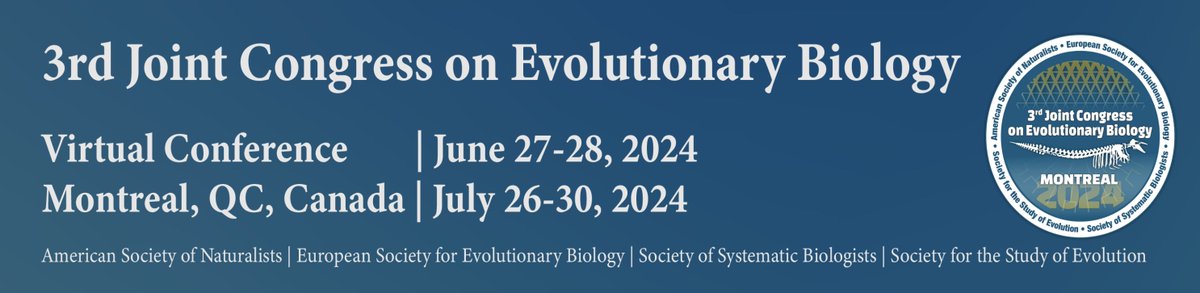 @SethRudman, Katie Lotterhos, Steve Keller @KellerLabUVM, and myself @MExpositoAlonso are organizing a cool symposium: PREDICTING EVOLUTIONARY RESPONSES TO A CHANGING WORLD 🏔️☀️⛰️🧬 We welcome experimental as well as theoretical work and diverse model systems and taxa!