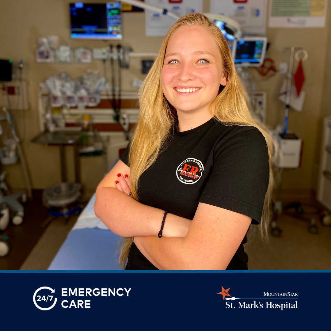 ER Spotlight! Meet Aunna, RN – she works in our ER and has been with us for 6 years!

“People get better care when the people caring for them are happy, and that’s a culture that we cultivate here in the ER at St. Mark’s Hospital!”

Find an ER near you: bit.ly/4bV0wZ9.
