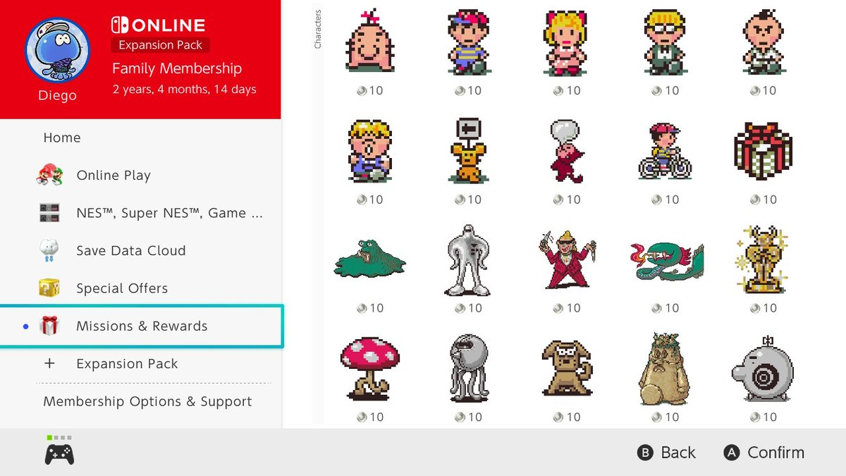 IconsNSO's tweet image. Icons based on Earthbound / MOTHER 2 are here! They&apos;ll leave on March 6th #NintendoSwitchOnline #NintendoSwitch