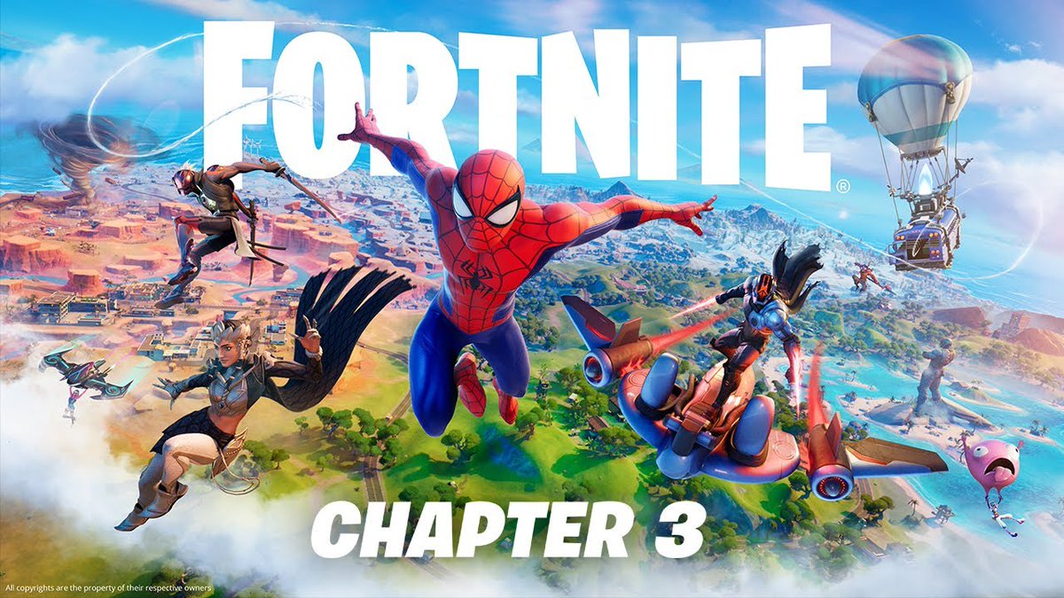TheAgentShadow's tweet photo. Chapter 3 Season 1 Released 3 Years Ago, Today!
#Fortnite https://t.co/fpUaLvKxX7