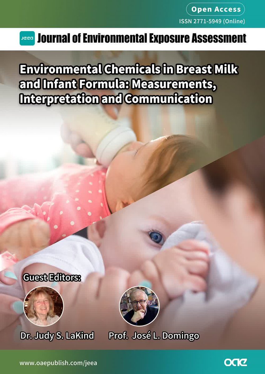 📢 Call for Papers! 👉 Topic: 'Environmental Chemicals in Breast Milk and Infant Formula: Measurements, Interpretation, and Communication' . 👩‍🔬 Guest Editors: Dr. Judy S. LaKind, Prof. José L. Domingo 🍼 Submit your innovative work now!