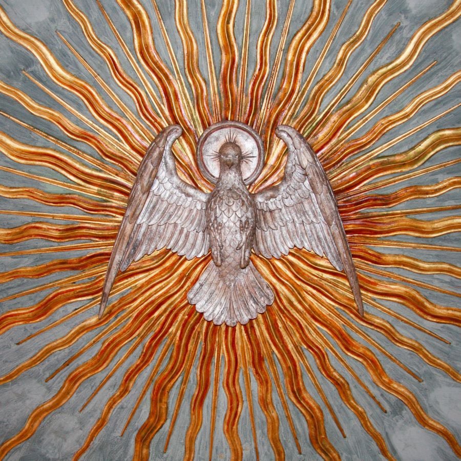Come Holy Spirit

Come, O Holy Spirit! Lord of light! 
From Your clear celestial height 
Your pure beaming radiance give: 

Come, You Father of the poor! 
Come, with treasures which endure! 
Come, You Light of all that live! 

You, of all consolers best, 
Visiting the troubled