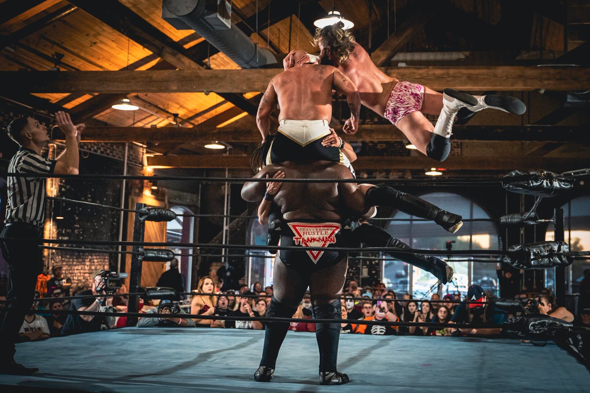 FanatixPhil's tweet photo. That last time I saw @AlexT902 he was jumping off top ropes at @NextGenTN , this weekend he's coming to my hometown to wrestle with the @nwa and I'm lucky enough to be there as a house photographer! Can't wait to get another awesome shot of this dude! https://t.co/isyhS07sEE