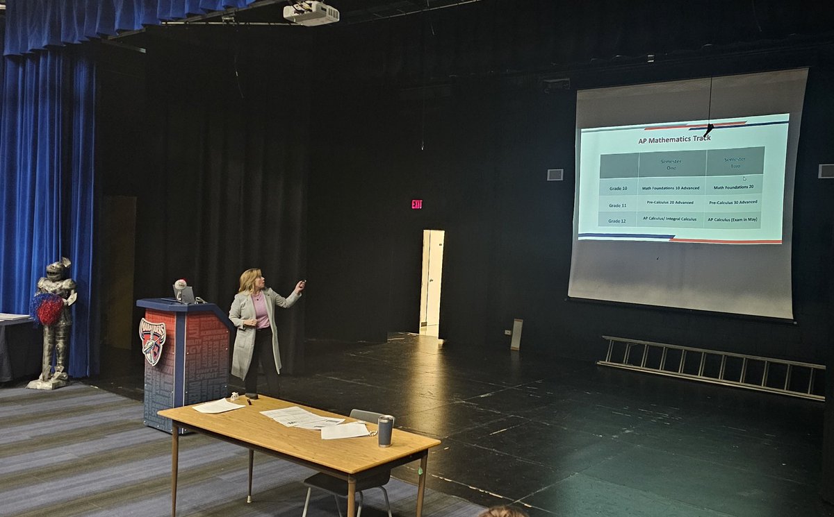 Amazing parent presentation tonight by the <a href="/MillerCHS/">MillerCCHS</a> student services team to inform our community of the course selection process!