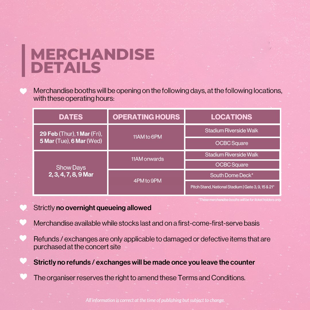 taylor swift tour merch and prices