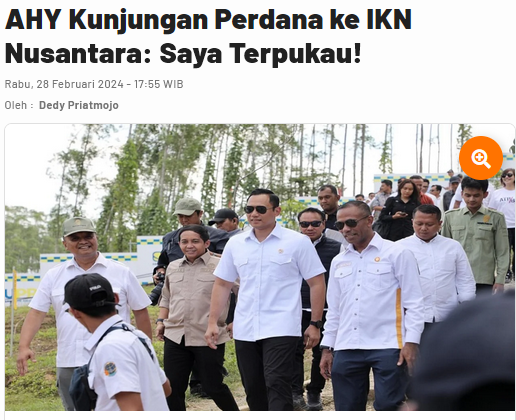 yg namanya "Pembantu" wajib donk memuji dan Menjilat TUANnya...selamat "Magang" Gus! betapa bangganya Bokap Lu!