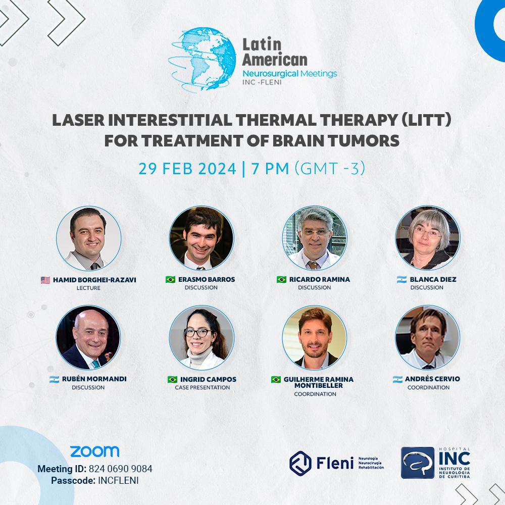 Join this webinar tomorrow at 5 PM EST if you are interested to know more about Laser application for treatment of Brain Tumors: us06web.zoom.us/j/82406909084?… @CCFL_BrainTumor @theABTA @NBTStweets @MonterisMed