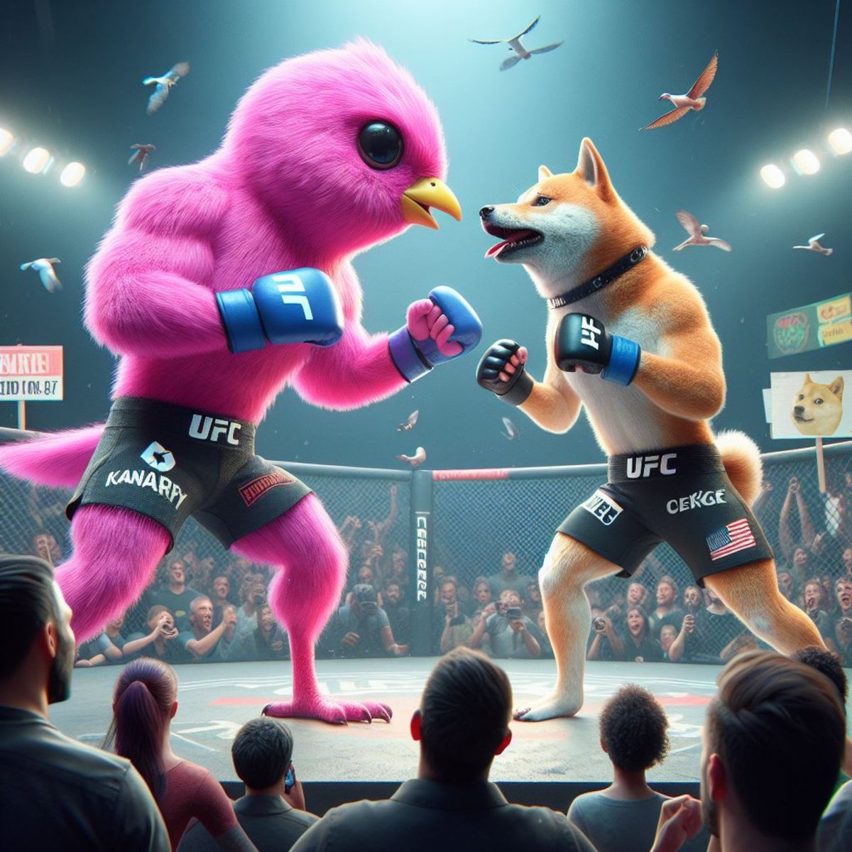 UFC time  <a href="/kanarytoken/">KANARY</a> <a href="/Shibtoken/">Shib</a> 😎 #UFC #BitcoinHalving #DOT #Polkadot