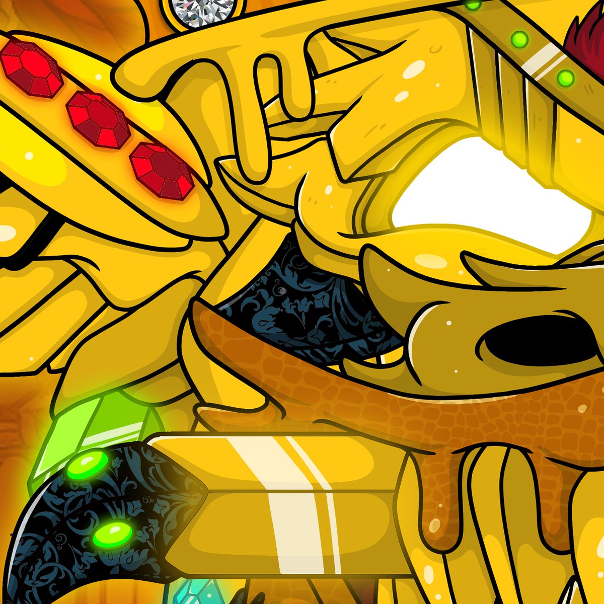 NEW LEGENDARY SNEAK 🏆

It wouldn't be called the Golden Era without a Golden Legendary 💛

<a href="/mutanthounds/">Mutant Hounds</a>
<a href="/mutant_cartel/">Mutant Cartel World</a>

#TheFractured #Gold #StorytellingArt