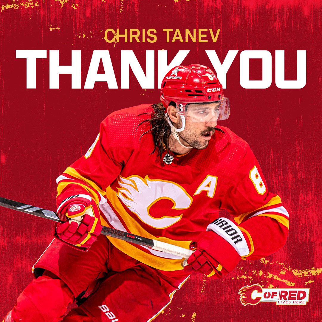 NHLFlames's tweet photo. An absolute warrior.

Thank you for everything, Tanny! https://t.co/GvJwmhcZ0J