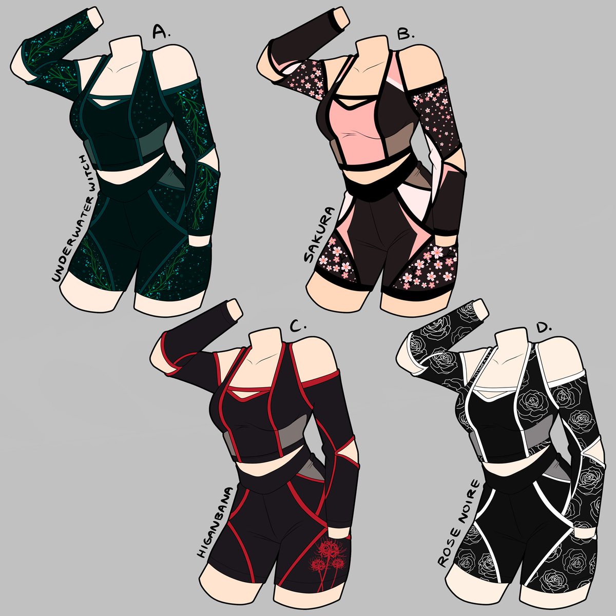 Workout sets 🌸 Which one is your fave?