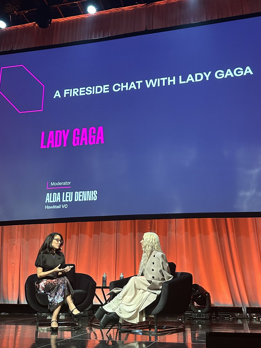 “Art and capitalism can be friends, it’s just about how it happens” - @ladygaga #upfrontsummit