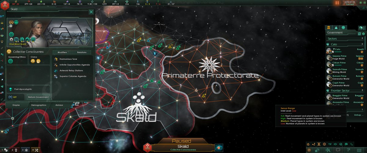 Hey @tholin this probably won't make much sense but I made several of your civilizations in the game Stellaris and my Skald run spawned directly next to the Primaterre. Kinda funny