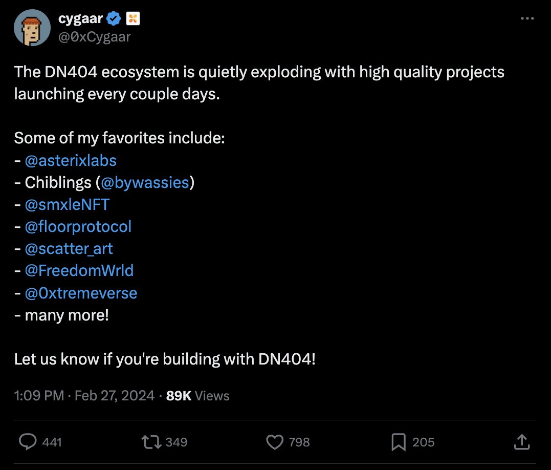 fuck it

this is pure grift. shitting on 404, impling it with your devfluencer clique, slapping dn on it, and shilling it's "ecosystem" like this is hypocritical as fuck

the pandora community is redacted but they're justified in calling it out

two sides of the same shitcoin