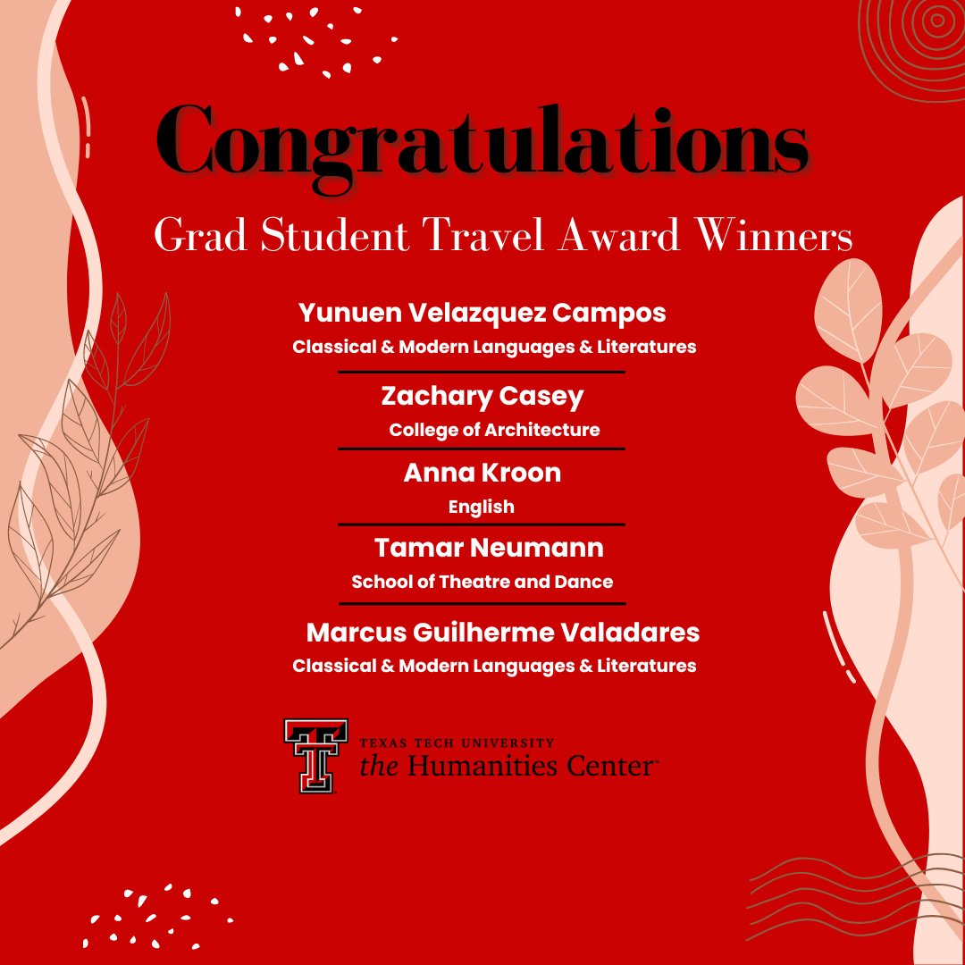 TTU Humanities Center tweet media