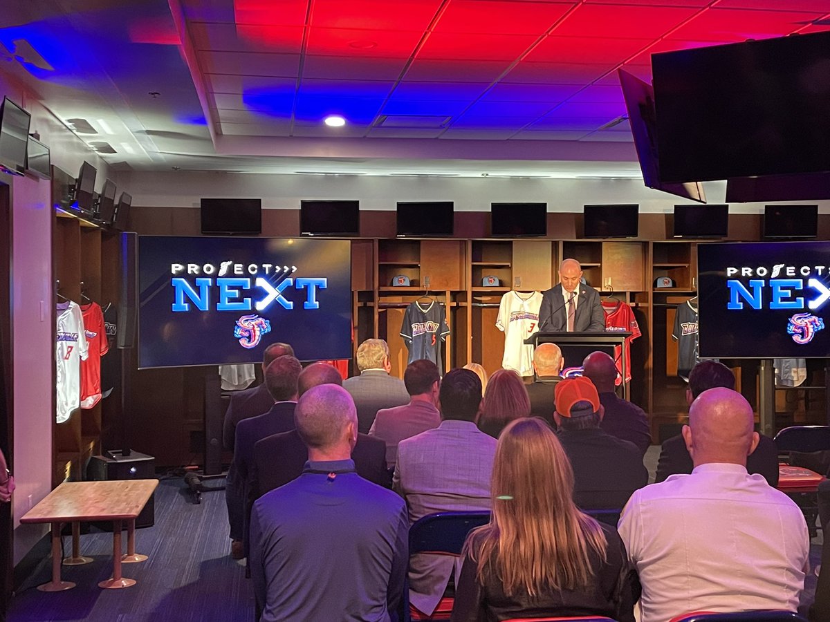 joshuarhicks's tweet photo. I love baseball… especially our Jumbo Shrimp! 🦐 Excited for what’s coming next for our @JaxShrimp with the renovations to the baseball grounds. It’s going to be great! 🍤⚾️ #ProjectNext #GoJumboShrimp #DTJax https://t.co/rQ1jM318t2