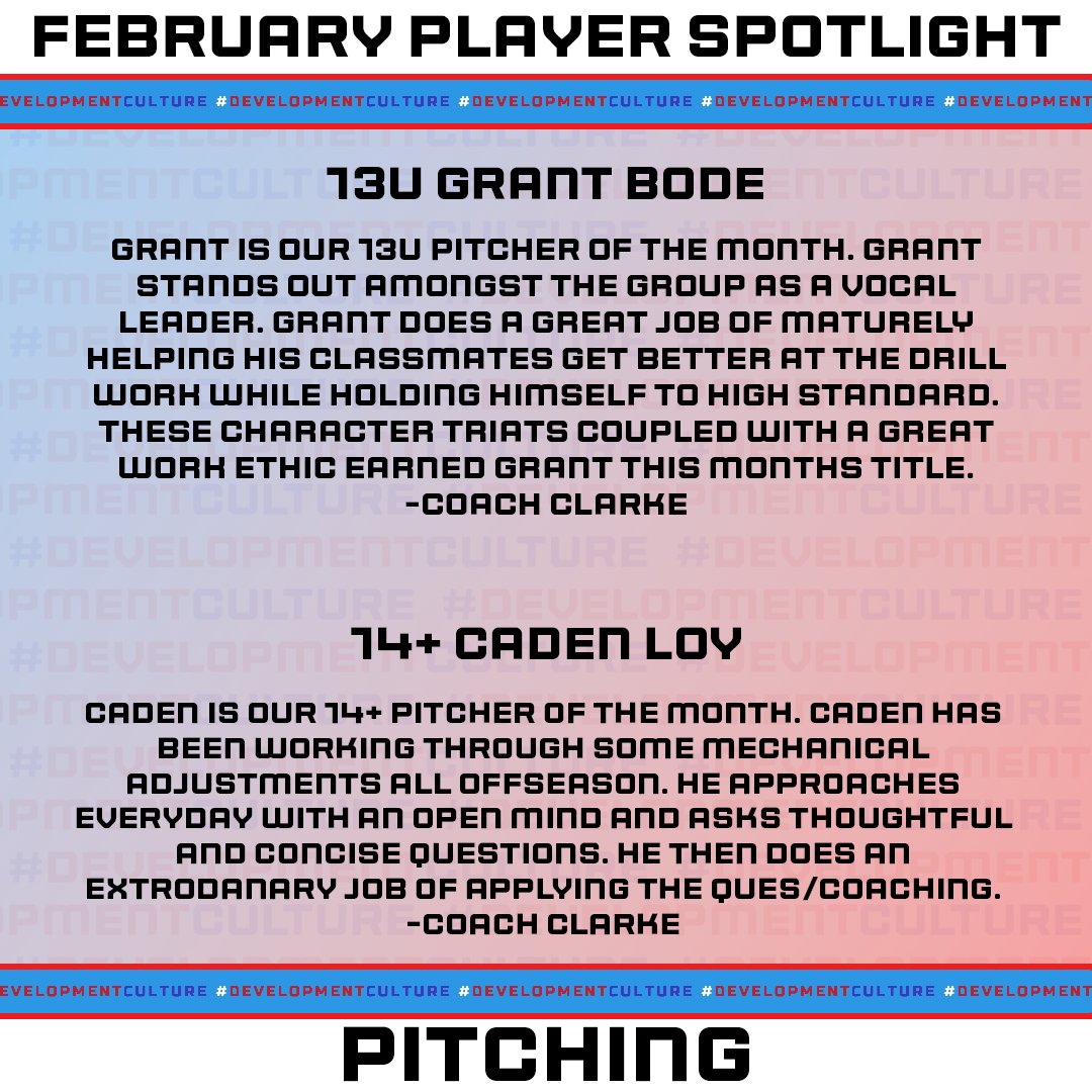 PineTarAcademy's tweet photo. We've been working hard in February! Here are the guys who've stood out not only as hard workers, but great teammates as well. 

#DevelopmentCulture https://t.co/aSAln8aC0Y