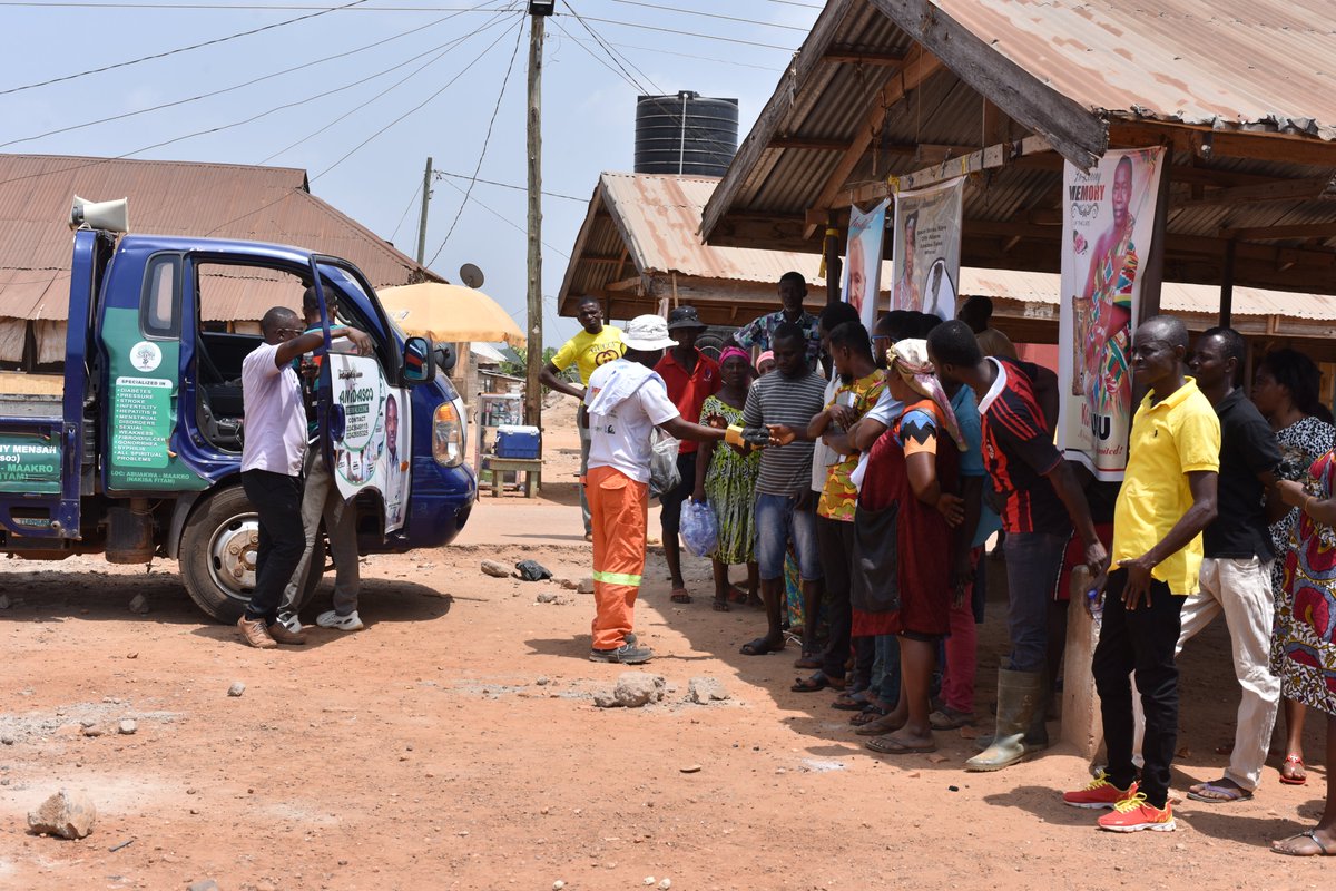 knusttcc's tweet photo. Residents of Mfensi receive training in biochar production for #CleanEnergy  and regenerative #agriculture. https://t.co/ew6txhxK4u