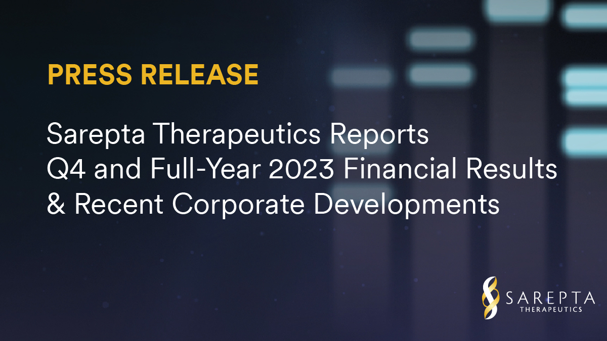 We just announced our Q4 and full-year 2023 financial results and recent corporate developments.