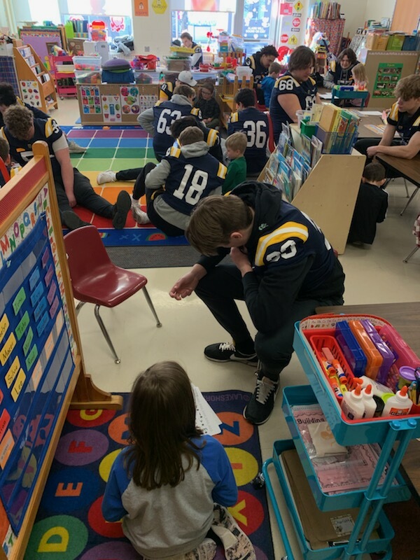 Today is Community Day here at CSS! We were lucky enough to be able to go to Lester Park Elementary to help with some reading and math lessons! Thank you Lester Park and everybody who helped make this happen!

#LiveTheStandard