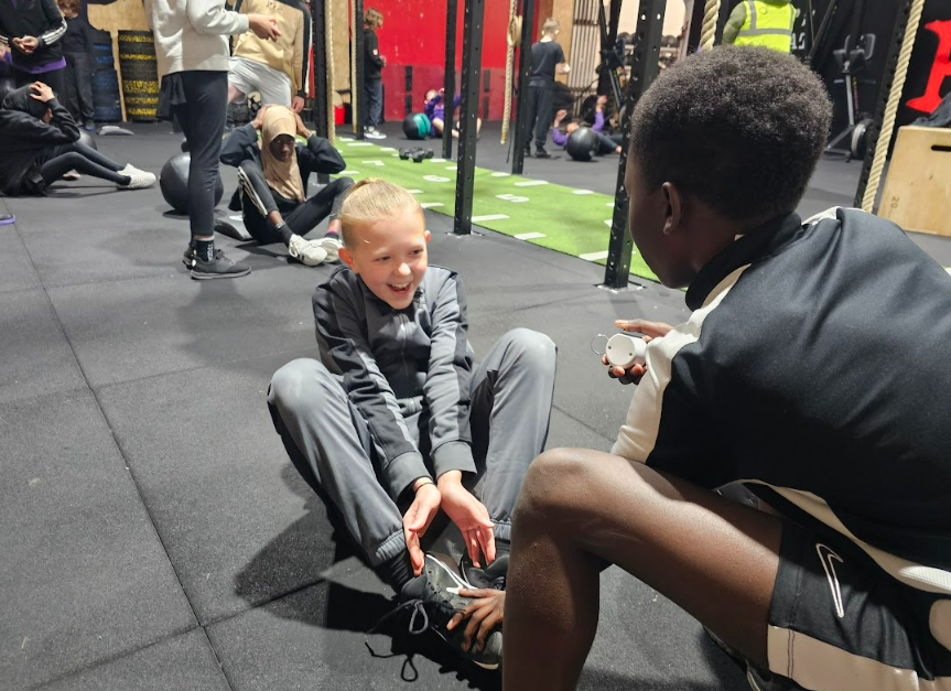 OPA_SHWB's tweet photo. A huge thanks to PWR Fitness in Halifax for hosting our annual Year 6 intra academy Crossfit competition. Our children were put through their paces with a number of workouts. https://t.co/IBpJWye4db