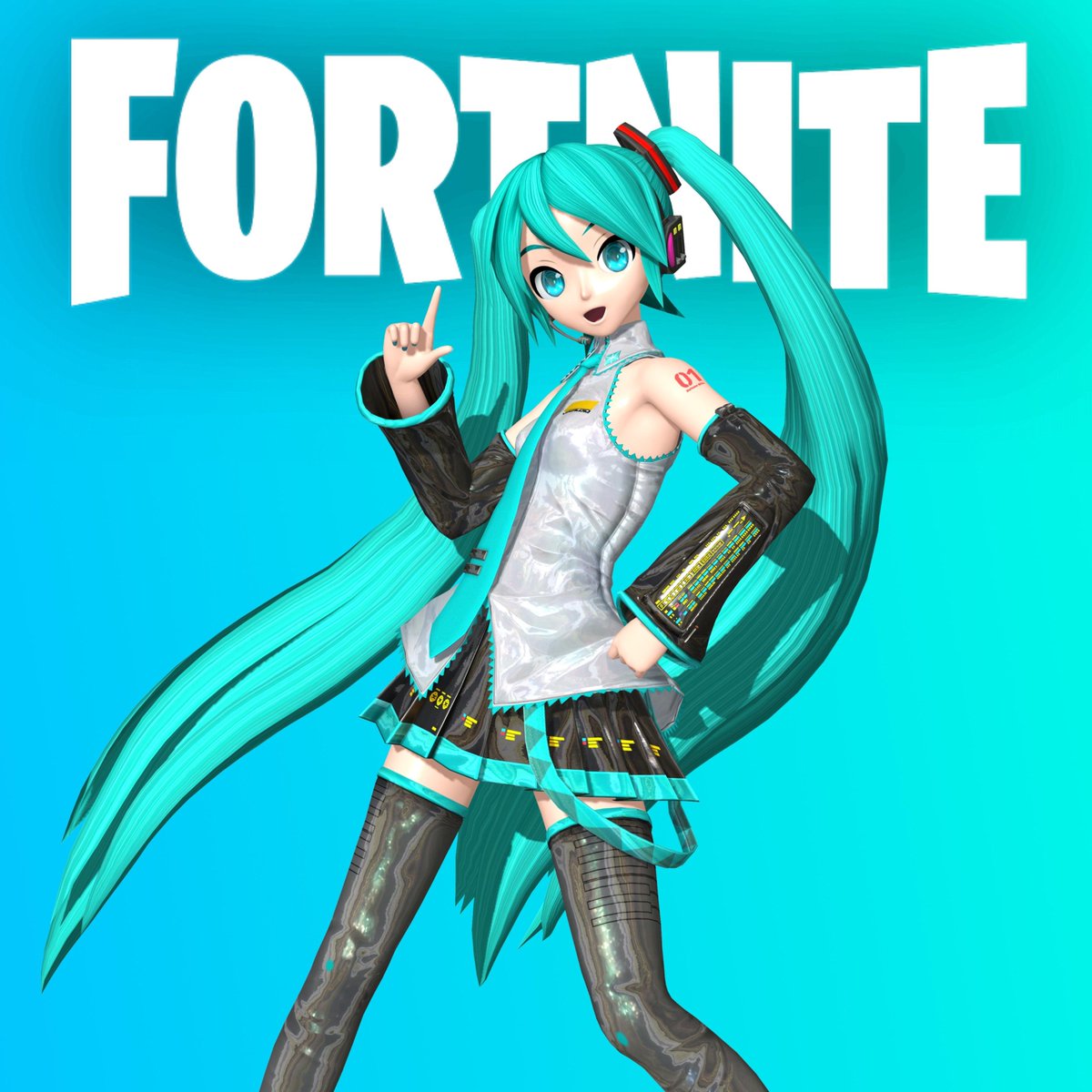 HatsuneMikuFort's tweet photo. RETWEET AND HATSUNE MIKU FORTNITE WILL BECOME REAL ON MARCH 9TH 2024 !!! ♻️♻️♻️ https://t.co/zSKGZEsloG