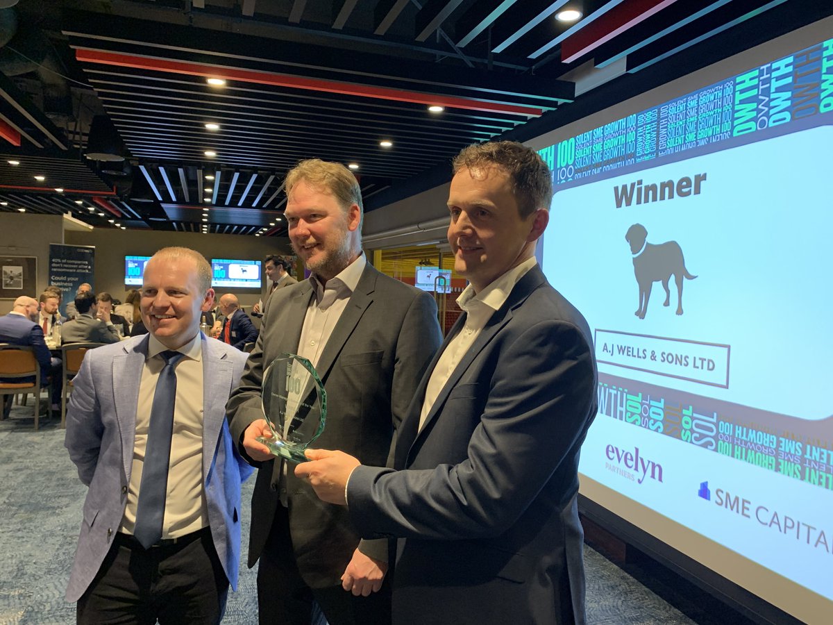A.J Wells &amp; Sons are crowned the Owner Managed Business of the Year! 💼🏆

A.J Wells &amp; Sons has been a prevalent proudly family-owned business since 1972.

<a href="/AJWellsLtd/">A.J Wells</a> <a href="/Smecap/">SME Capital</a> #SolentSME100 #manufacturing #ranking #growth #management #winner #businessnews
thebusinessmagazine.co.uk/business-ranki…