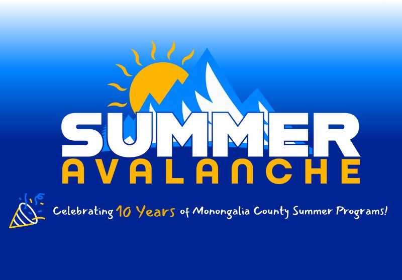 Monongalia_Co's tweet photo. ☀️🏔️REMINDER: General Registration for Summer Avalanche closes tonight. (SA will run July 1-25, 2024).  Register at this link: https://t.co/DfP6cc1bjD https://t.co/rCkwUjspim