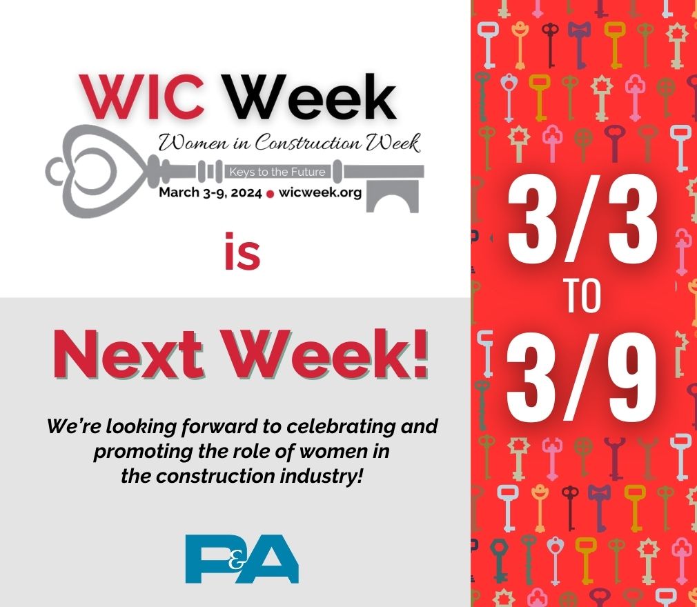 PeckarAbramson's tweet image. The 26th Annual Women in Construction Week™ starts next week! This year’s theme is “Keys to the Future” and we can't wait to celebrate!

#wicweek #wicweek24 #26yearsofwicweek #womeninconstructionweek2024 #construction #PeckarAbramson