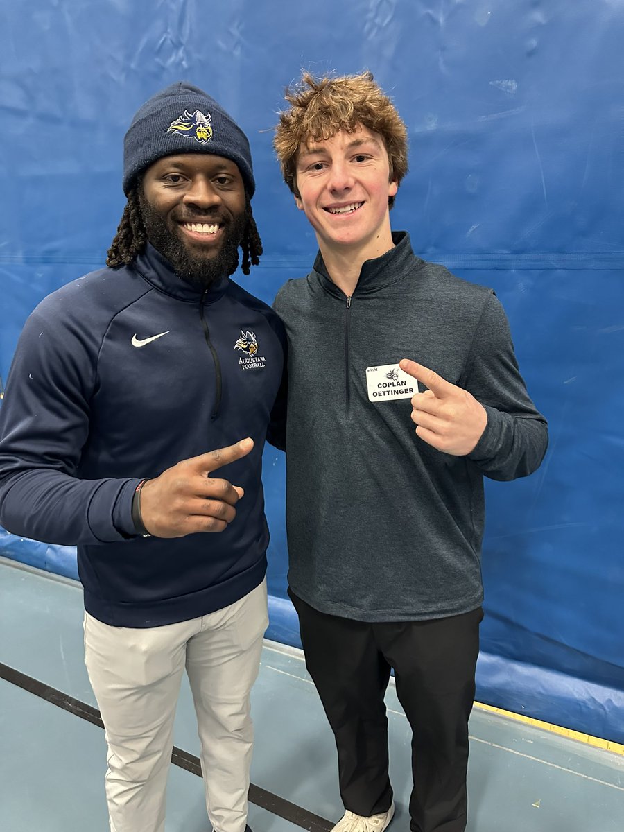 Coplan Oettinger (@coplanoettinger) on Twitter photo Thank you <a href="/CoachManuel14/">Jamari Manuel</a> and <a href="/AugieFB/">Augustana Football</a> for having me out. Had a great time meeting staff and seeing the great facilities. Can’t wait to be back for camp. Thank you <a href="/CoachManuel14/">Jamari Manuel</a> and <a href="/AugieFB/">Augustana Football</a> for having me out. Had a great time meeting staff and seeing the great facilities. Can’t wait to be back for camp.
