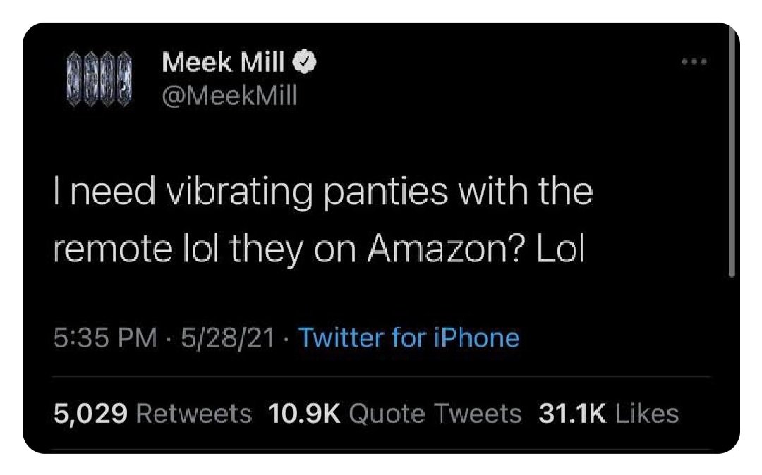 meek mill vibrating panties Meek Mill's Controversial Amazon Purchases What's the Drama #2024shorts  #rap#meekmill #puffdiddy main image 1