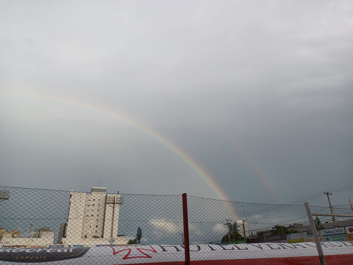 LHBerger's tweet photo. https://t.co/m8raJhsYV1 na decisão da Recopa:
Até arco-íris temos no fim de tarde em Ijuí, observa o radialista Fausto Bertoldo. https://t.co/ULdS3iRA2U
