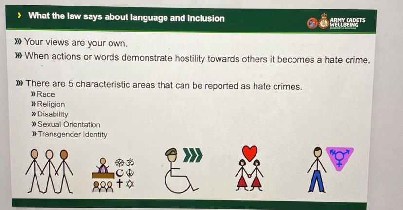 Thanks to everyone who joined for Webinar tonight on Language: ✅ Why people use inappropriate language. ✅ How to call out inappropriate language/ behaviour ✅How you can aim to get your language right. ✅Getting the level of language right for the audience. @ArmyCadetsUK