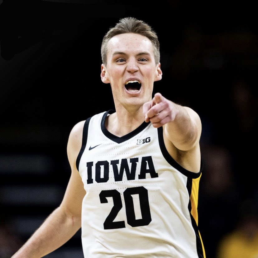 Iowa is the only Division I school in the last 25 years to have a 25-point-triple-double by a women’s and men’s player in the same season 

Caitlin Clark       🤝        Payton Sandfort