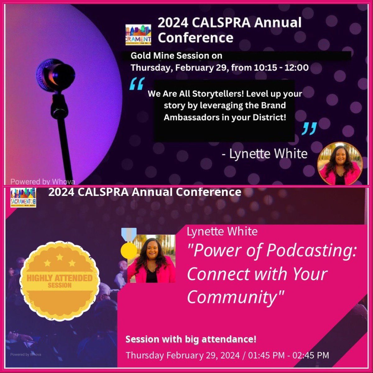 Anyone attending the <a href="/CalSPRA/">CalSPRA</a> Annual Conference?! Hope to see some of you there, I’ll be presenting 2 BRAND NEW presentations on Brand Ambassador &amp; Podcasting! Cant wait to collab w/my #schoolpr peeps. #EdBranding #TellYourStory <a href="/burgessdave/">Dave Burgess</a>