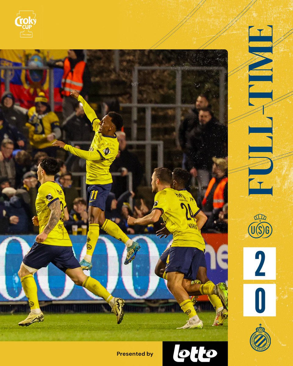 UnionStGilloise's tweet photo. AN ADDED TIME GOAL SENDS US TO THE FINAL! 💥💥💥 https://t.co/75wgK9ry6p