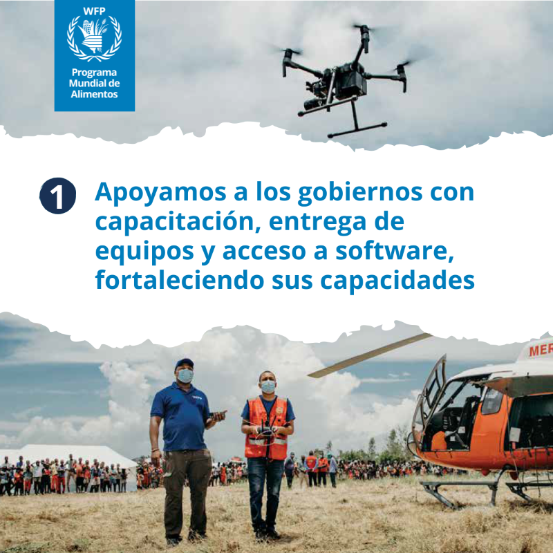 WFP_es's tweet photo. #WFP en América Latina y el Caribe utiliza #drones para la #innovación de sus operaciones en terreno.

Para ello una importante estrategia de drones se está implementando en 12 países de la región.

#WFPDrone #uas