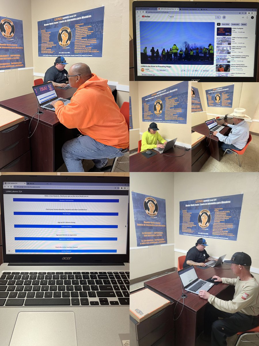 LiUNA324's tweet photo. New Member Media Center-Empowering Our Members!
Laborers Rising!!!
@LIUNA 
#laborersrising
 @camposfe75 
@LiUNAPSW 
@LECETsouthwest https://t.co/BVGk8Zz4Qr