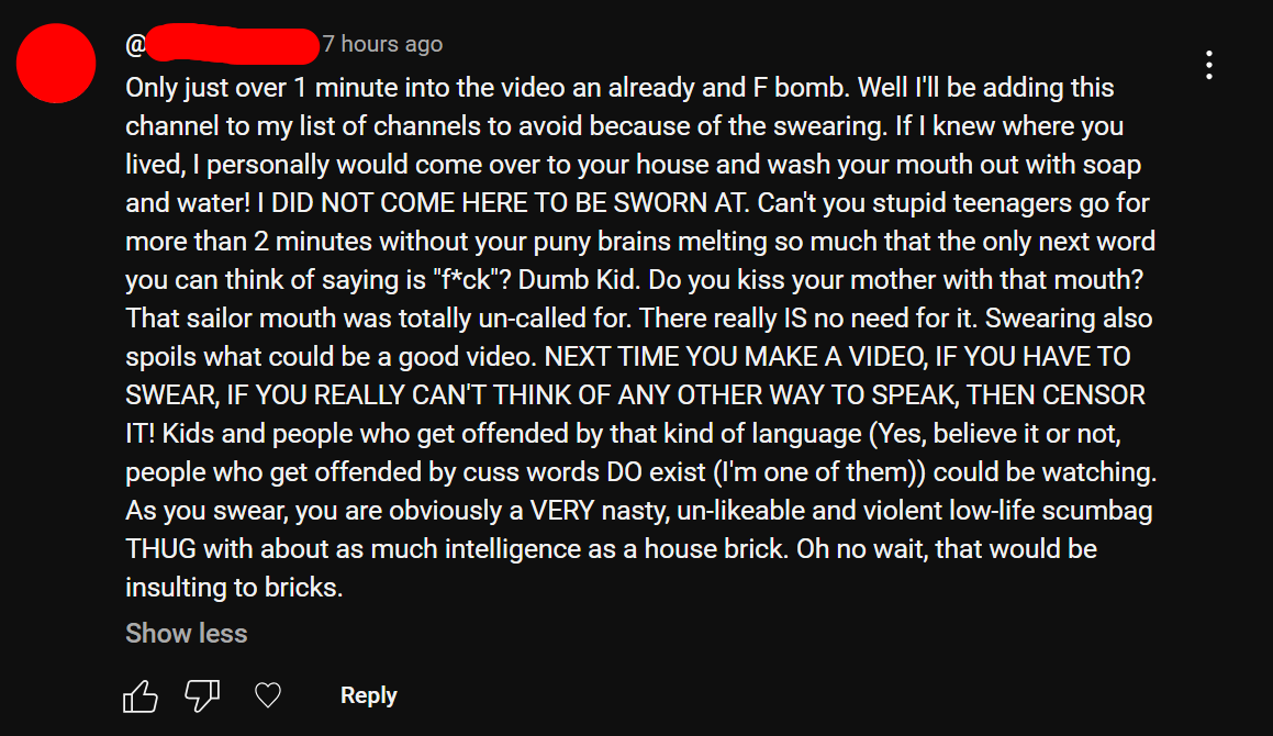 saltydkdan's tweet image. Found my new favorite commenter