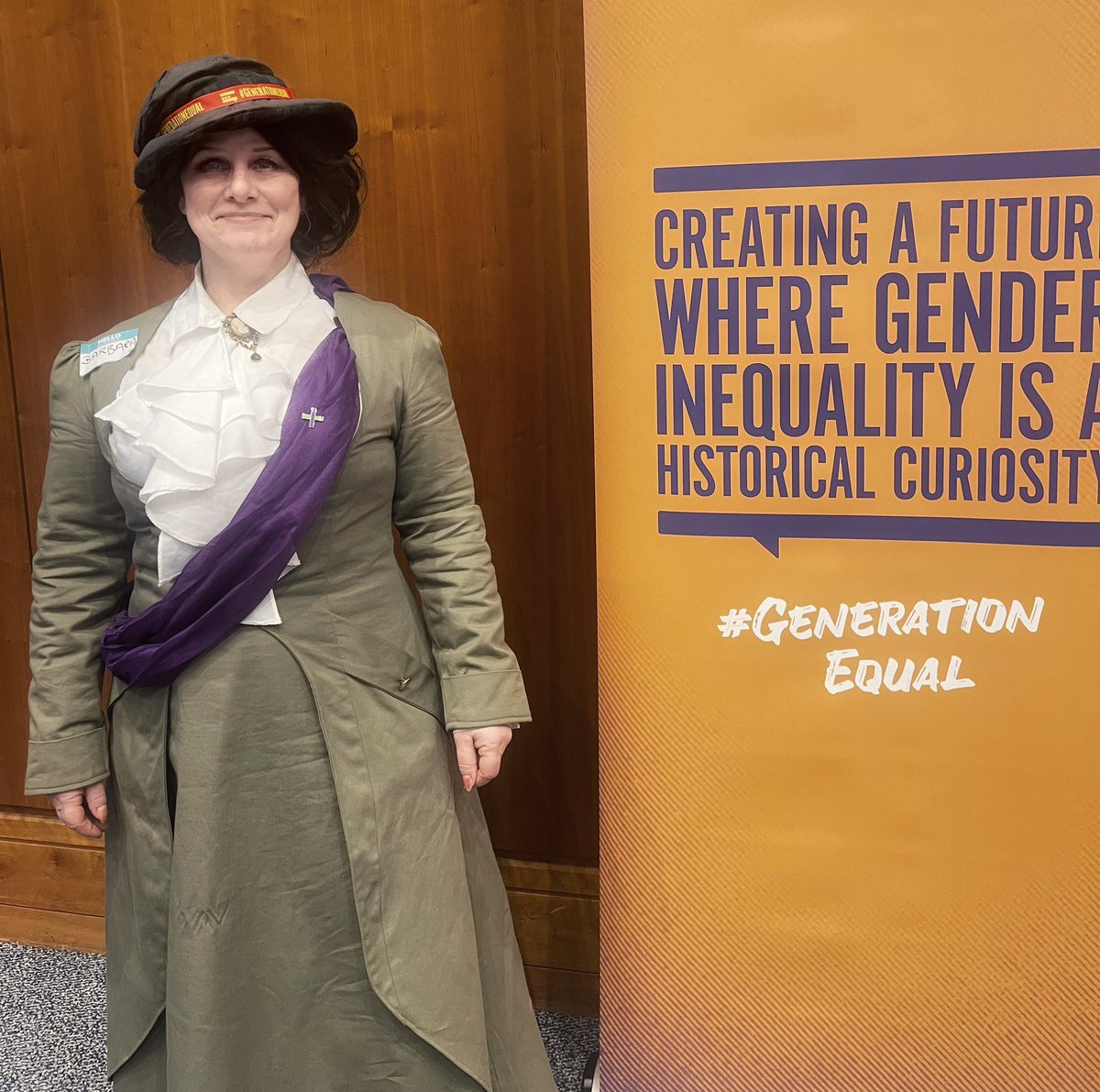 Delighted to attend the @NACWGScot Accountability Event alongside colleagues from across @scotgov to focus on the impact of the Cost of Living on marginalised women & girls. Particular thanks to the incredible “Empowering Women Panel”(and the fabulous Babs ⬇️💜) #GenerationEqual