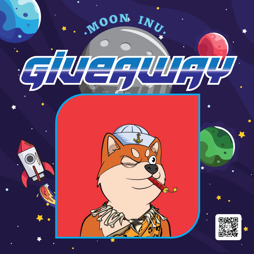 🎁 CNFT Collab - SideKicks x Moon Inu CNFT 🎁 

Prize: 5x MoonInu WL   

Enter:  
🐕Follow <a href="/MoonInuCNFT/">Moon Inu 🐕</a> &amp; <a href="/SidekicksNFT/">Sidekicks</a> 
🐕RT+ ❤️
🐕Tag 2 Friends 
🐕Join Discord: discord.gg/nKSgftedum 

⏰  

#CNFT #CNFTGiveaway #CNFTs #CardanoNFT #CNFTCommunity #NFTs #NFTGiveaway #NFT