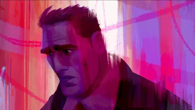 "My job, being captain, this whole thing doesn't matter anymore." #CreatingTheSpiderVerse 