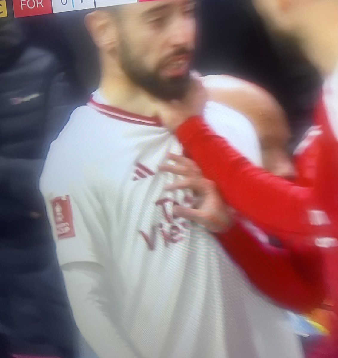 Hilarious how Casemiro held someone’s collar and got a straight red through VAR and everyone agreed he had to go