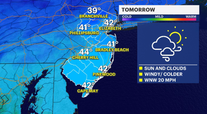 DaveCurren's tweet image. GOING FROM 65 to 35 LIKE WE SAW A STATE TROOPER! #NJwx #NewJersey @News12NJ #Seasons